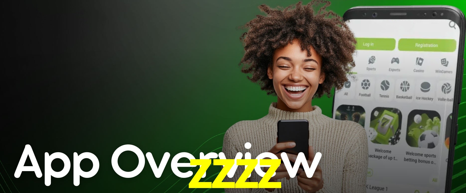 APP oficial da zzzz para mobile